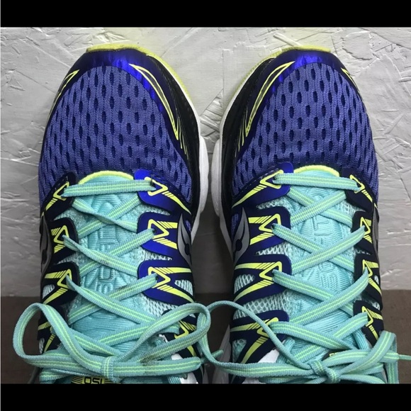 Saucony Triumph ISO Women's Running Shoes Multicolor Size 10 Sneakers Trainers - Picture 12 of 16